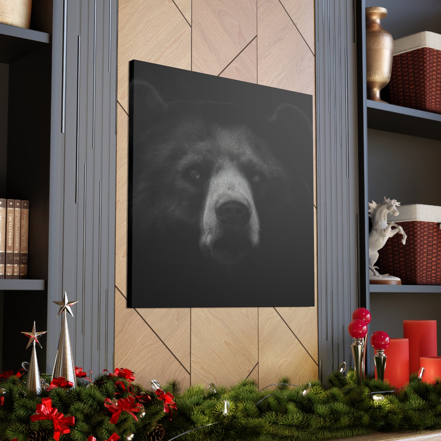 Asiatic Black Bear Gnos - Canvas