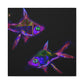 Neon Tetras Dreaming - Canvas