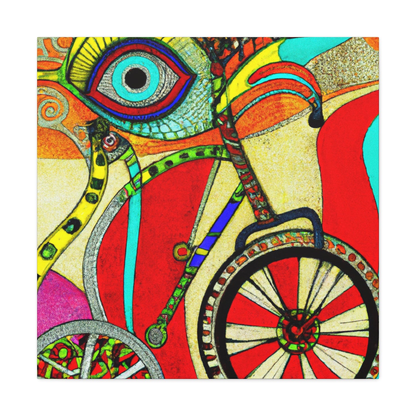 Bicycle of Imagination - Canvas