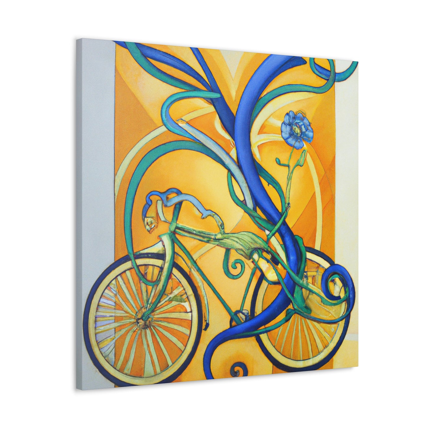 Cycling Celestial Dreams - Canvas