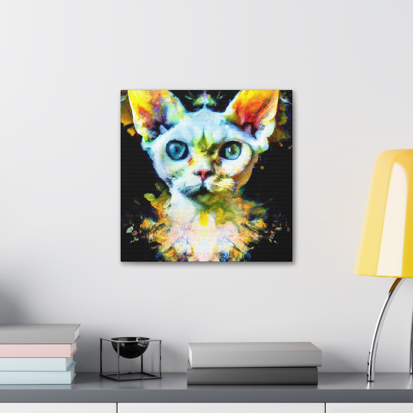 "Devon Rex Street Mural" - Canvas