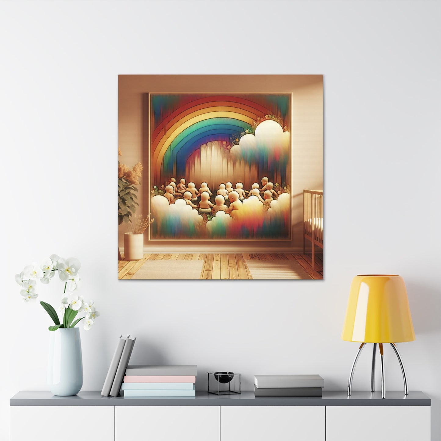 Ethereal Chromatic Reverie - Canvas