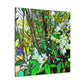 "Gardenia in Abstraction" - Canvas