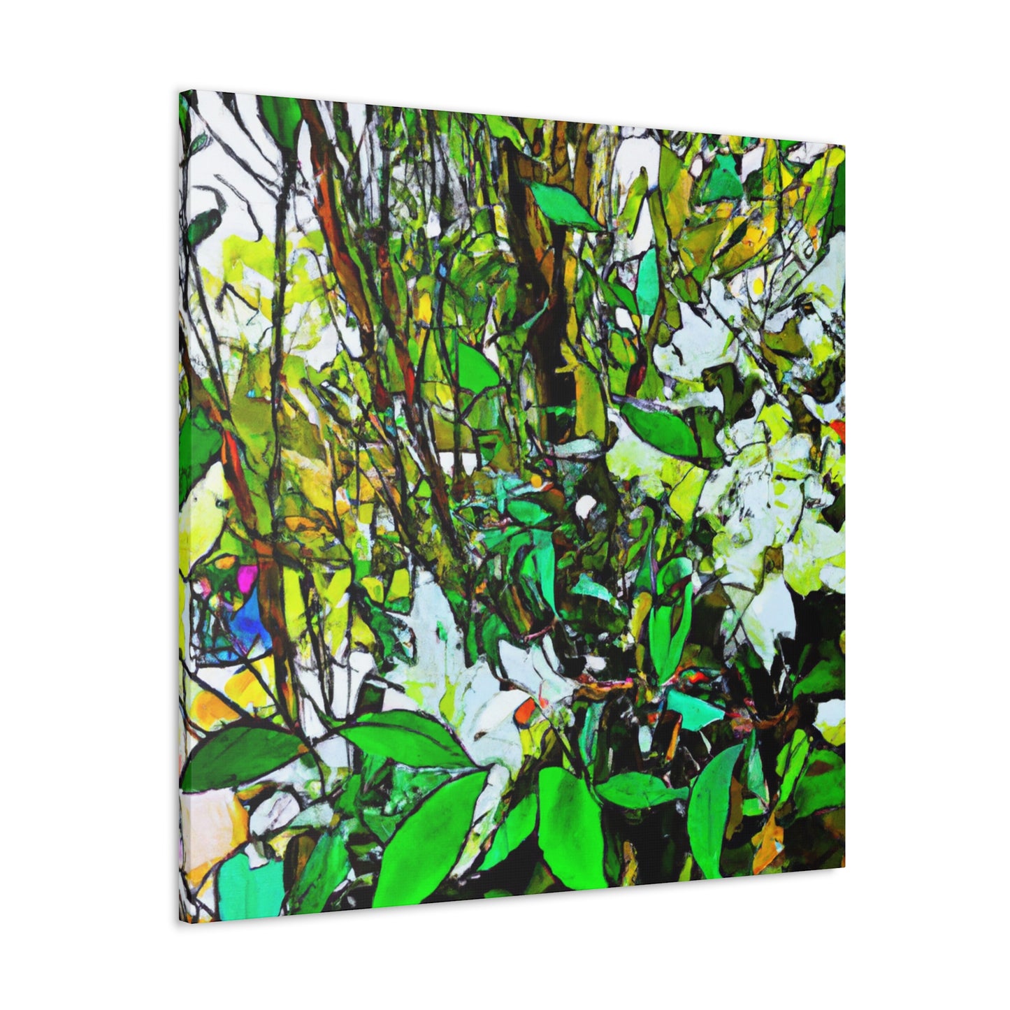 "Gardenia in Abstraction" - Canvas