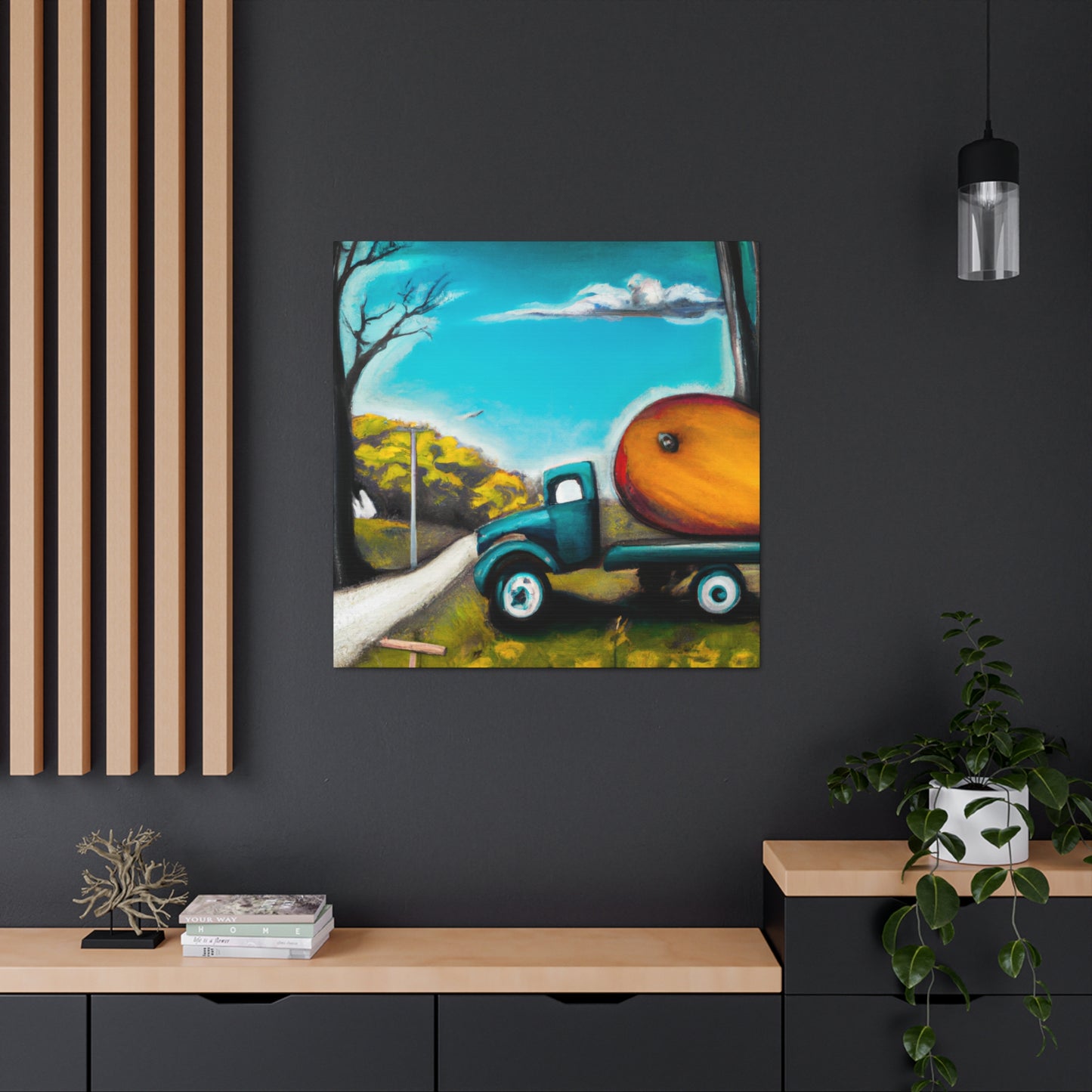 Aged Truck Utopia - Canvas