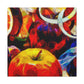 "Apples in Abstraction" - Canvas