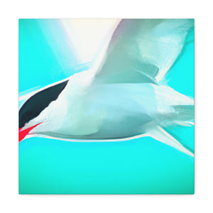 "Arctic Tern Migration". - Canvas