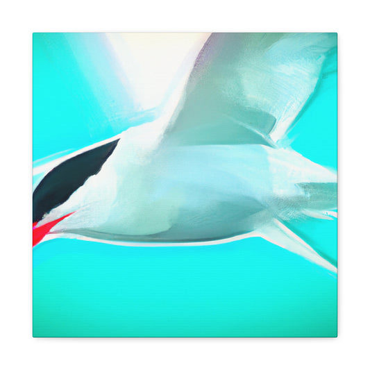 "Arctic Tern Migration". - Canvas