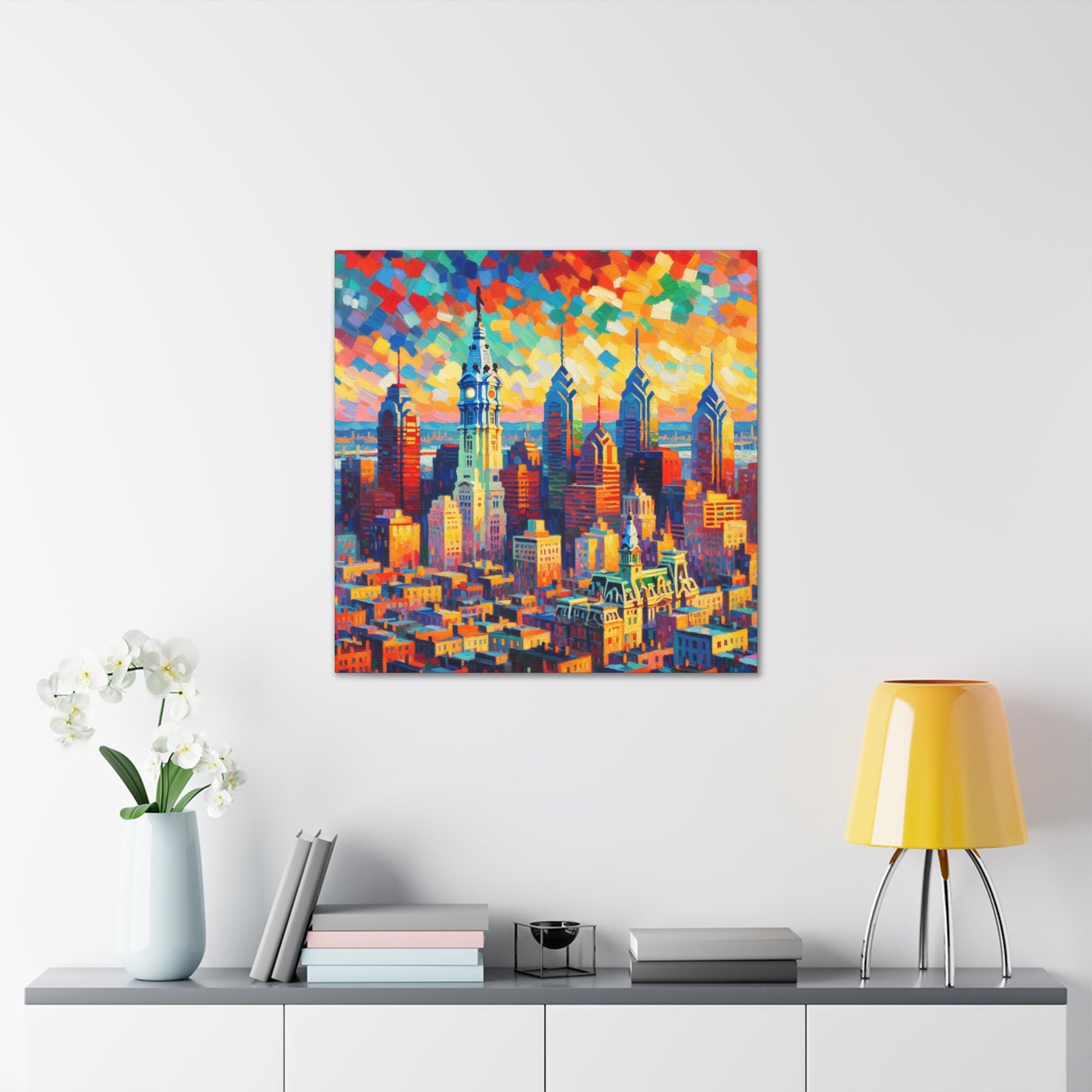 "Vibrant Philadelphia Landscapes" - Canvas