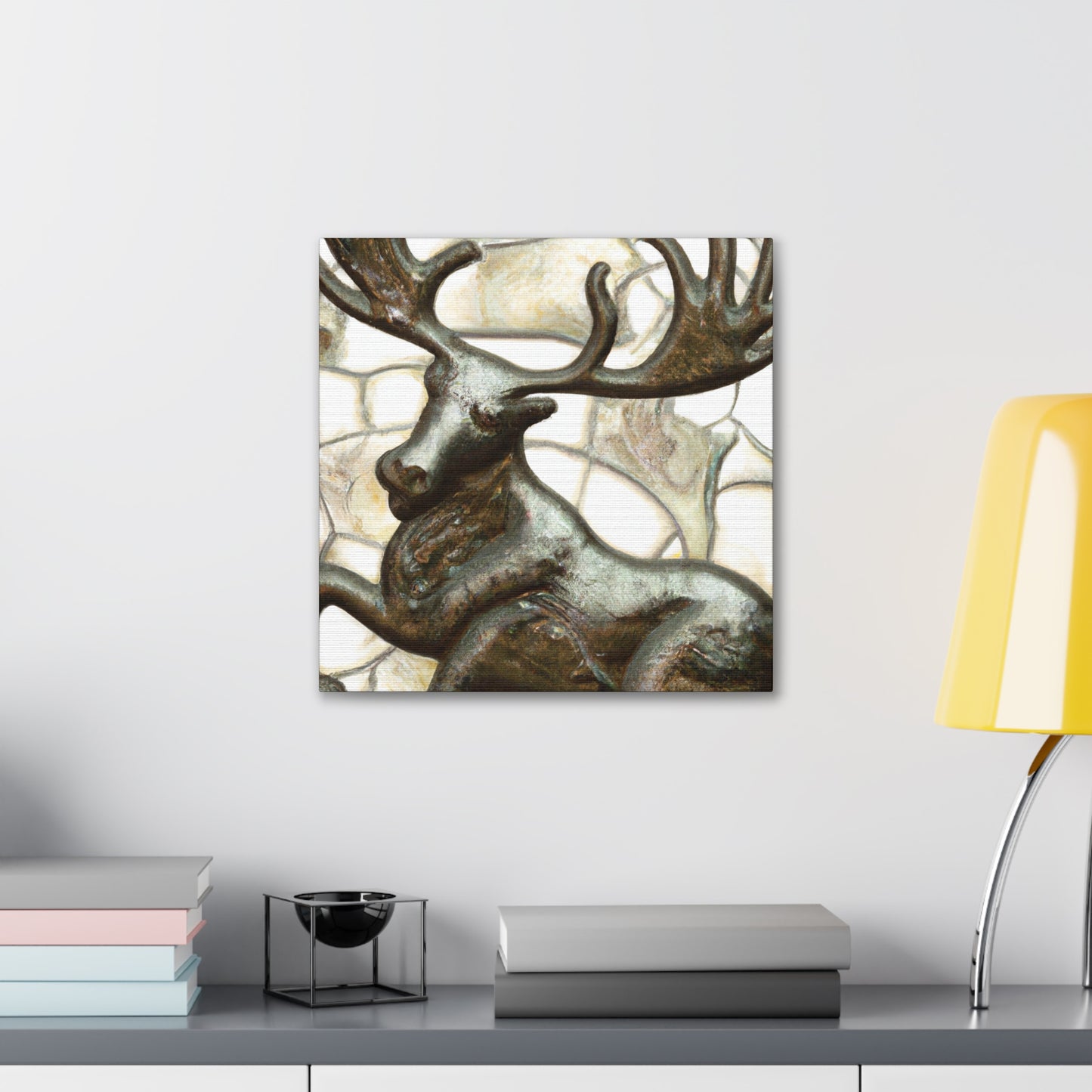 Reindeer Winding Paths - Canvas