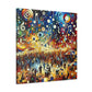 Joyful Celebrations in Motion - Canvas