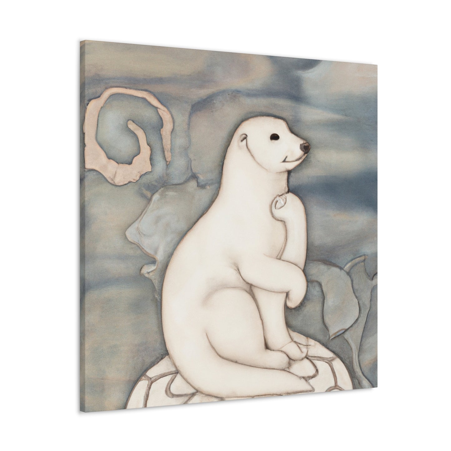 Ermine in Splendor. - Canvas