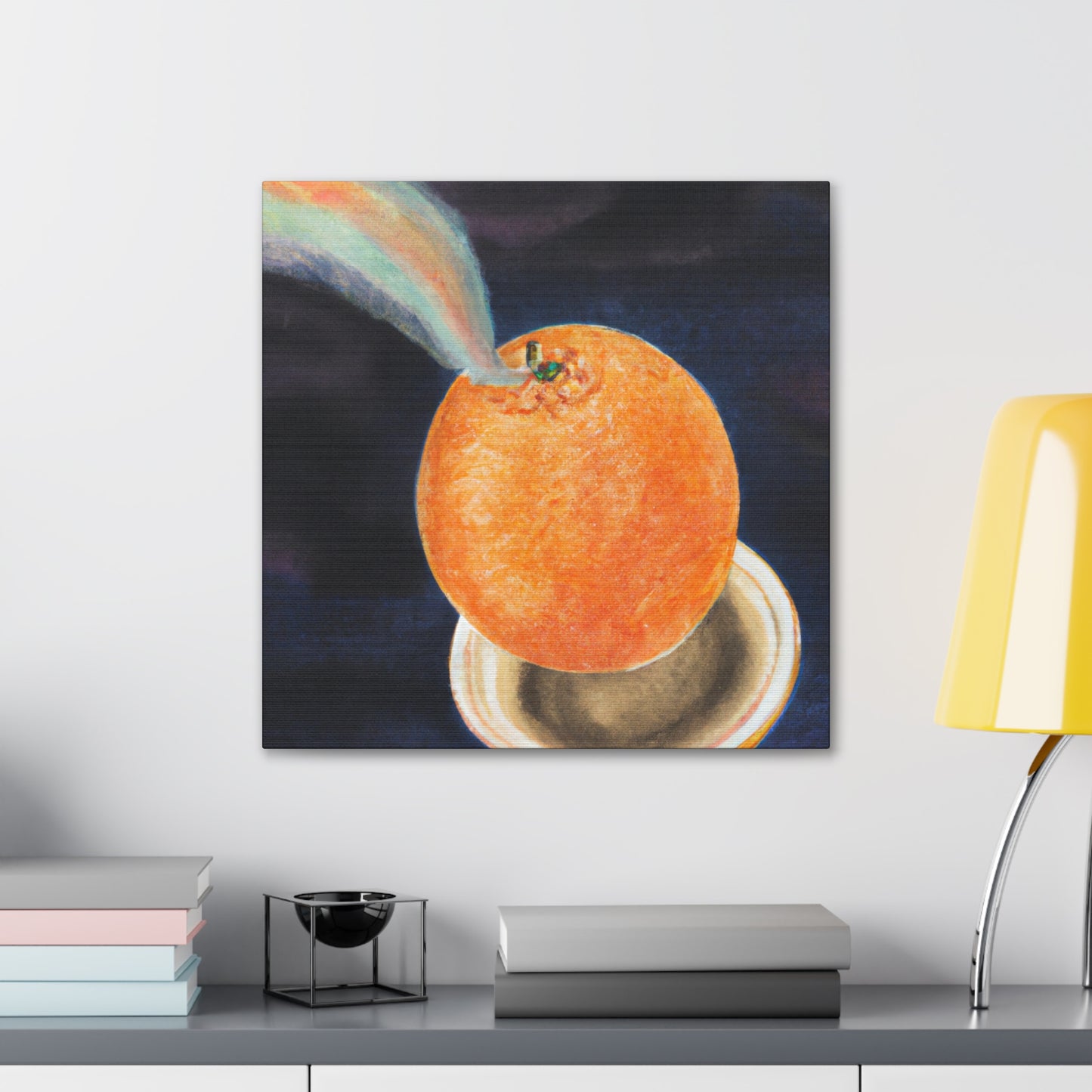 Orange Surreal Dreamscape - Canvas