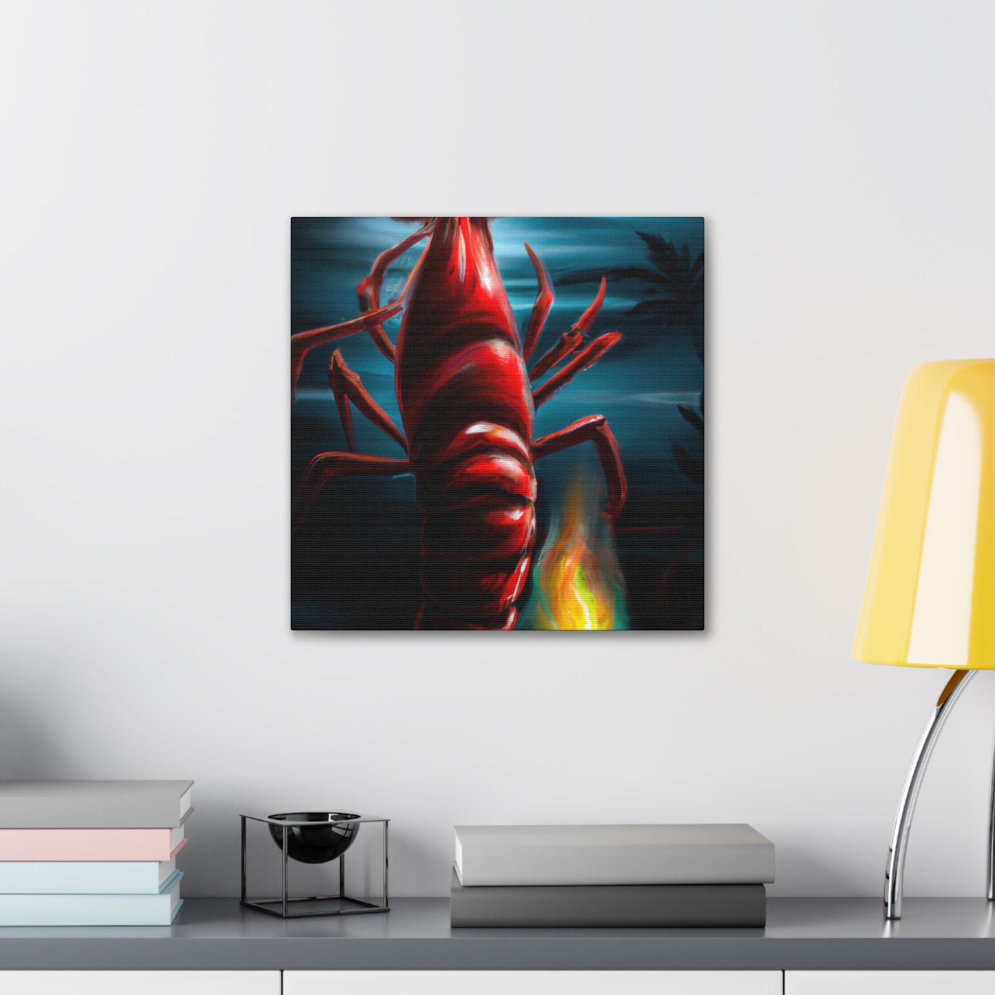 "Lobster's Surreal Dream" - Canvas