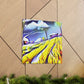 Crop Fields Ablaze - Canvas