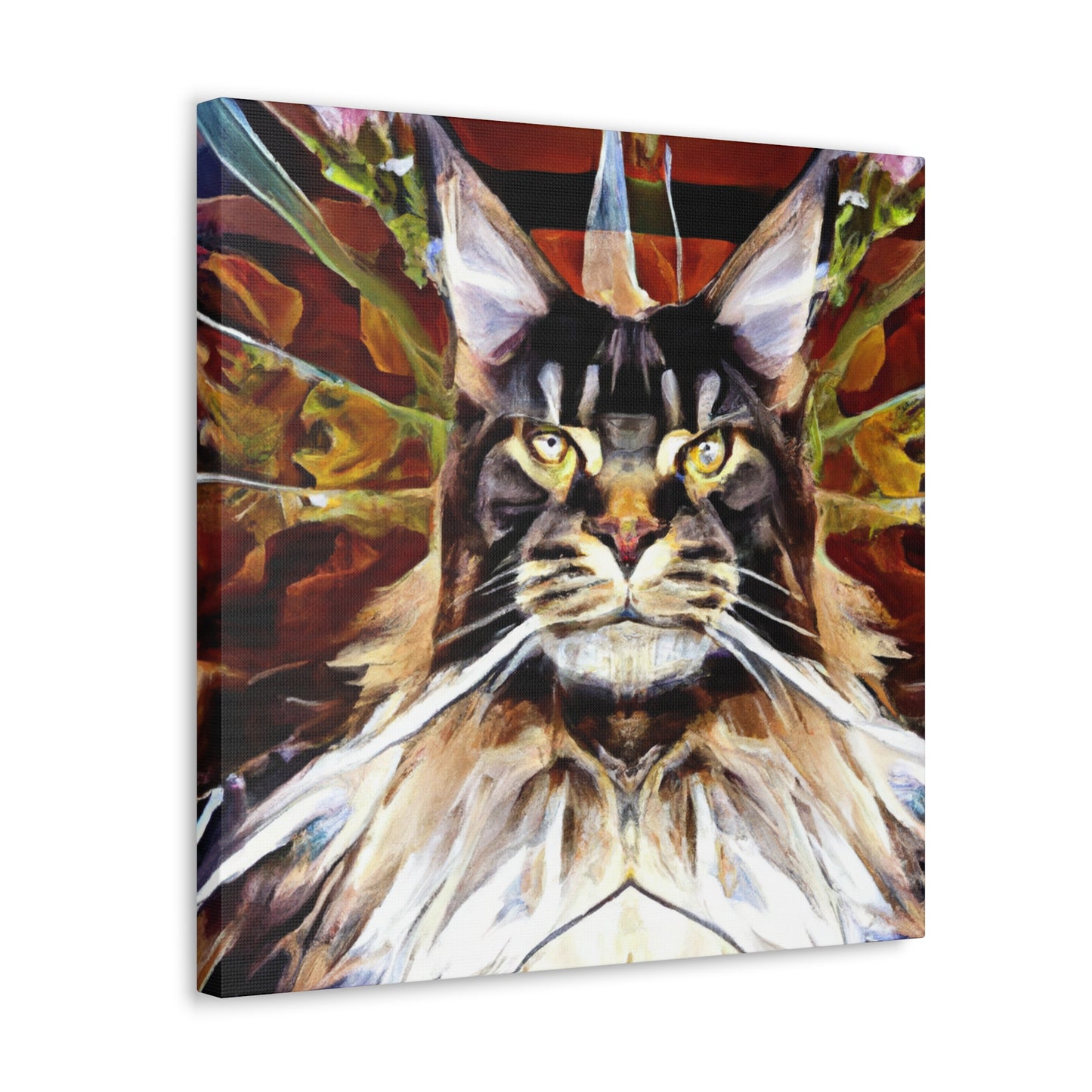 Maine Coon Surrealism - Canvas