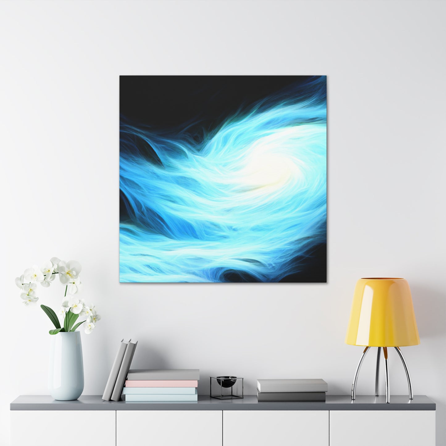 "Serene Aquatic Energy" - Canvas