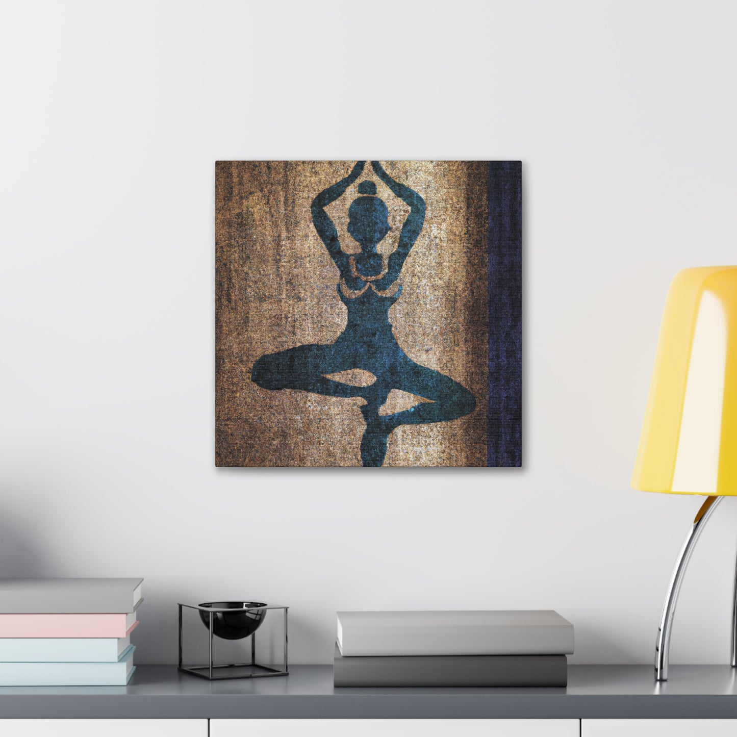 Yoga in Art Deco - Canvas