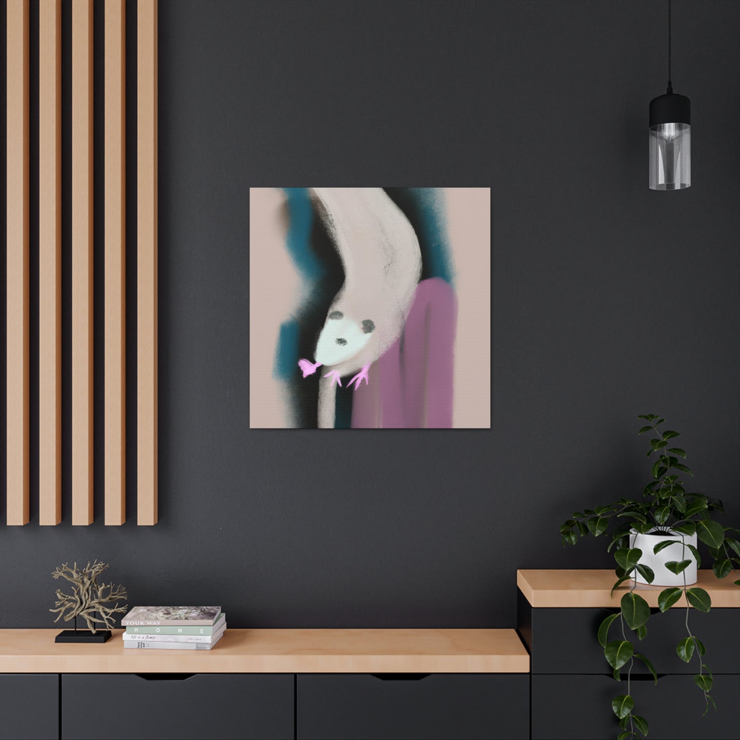 Ferret in Abstraction - Canvas