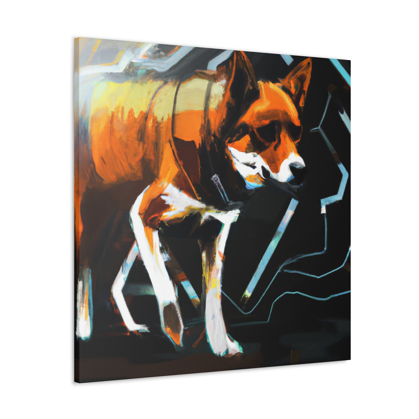 "Dingo in the Wild" - Canvas