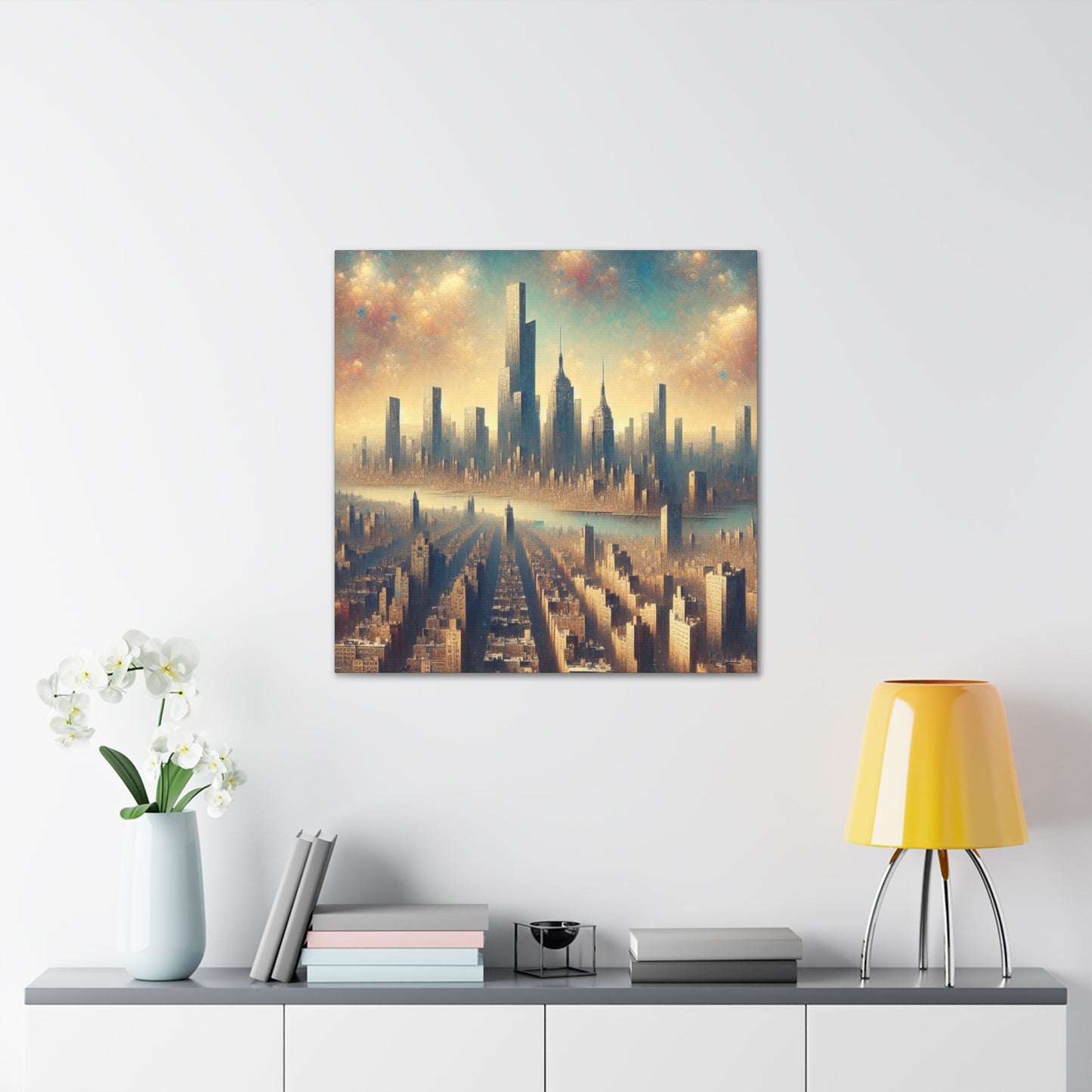 "New York's Renaissance Revival" - Canvas