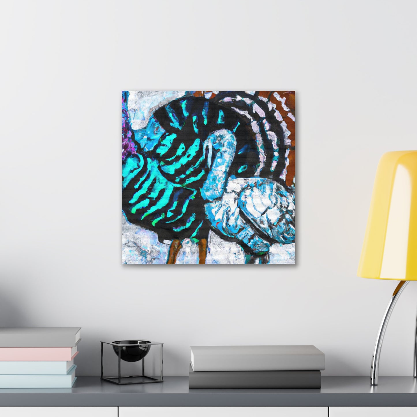 Turkey in Splendor - Canvas