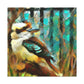 Kookaburra Folk Art - Canvas