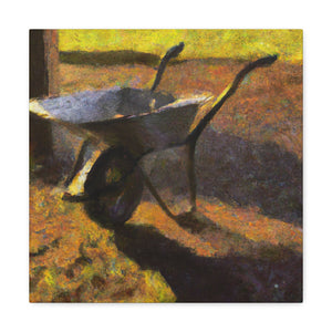 Wheelbarrow in Motion - Canvas