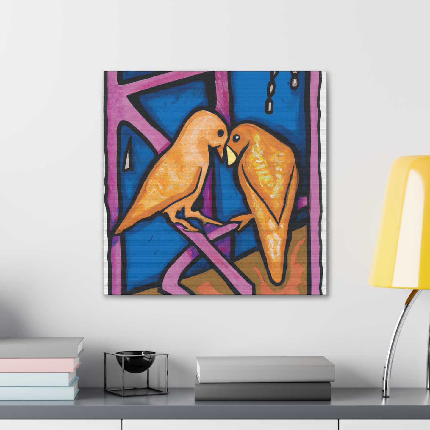 Lovers in Harmony. - Canvas