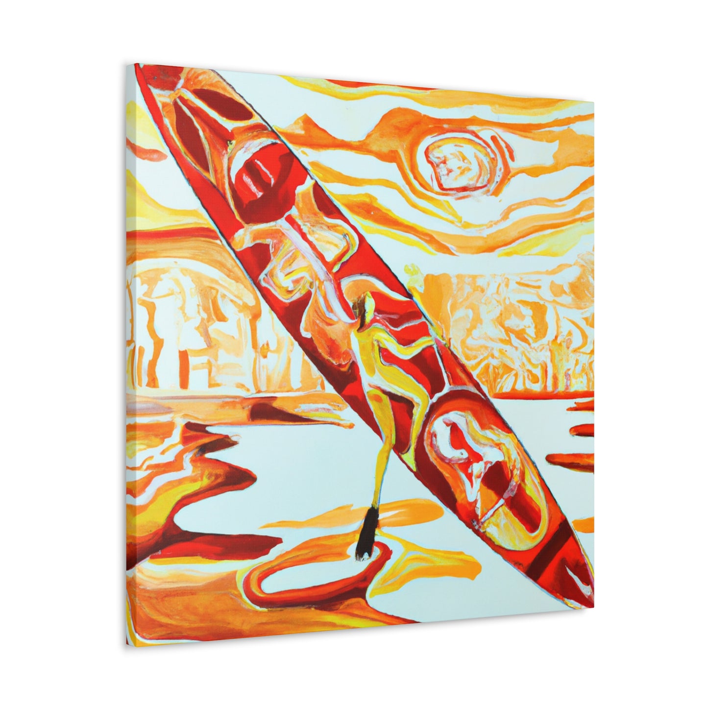 "Paddle Board Regality" - Canvas