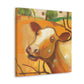 Jersey Cattle Dreamscape - Canvas