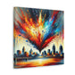 "Radiant Cincinnati Skies" - Canvas