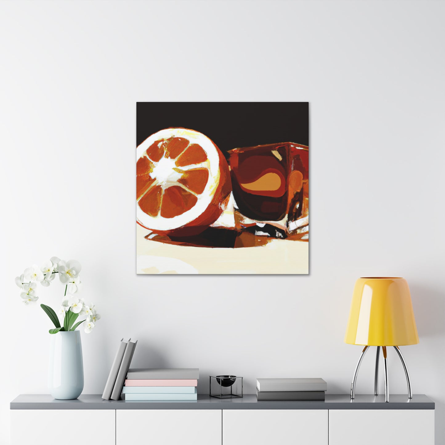 Orange Sunrise Splendor - Canvas