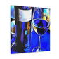 Drinking the Wine Grape - Canvas