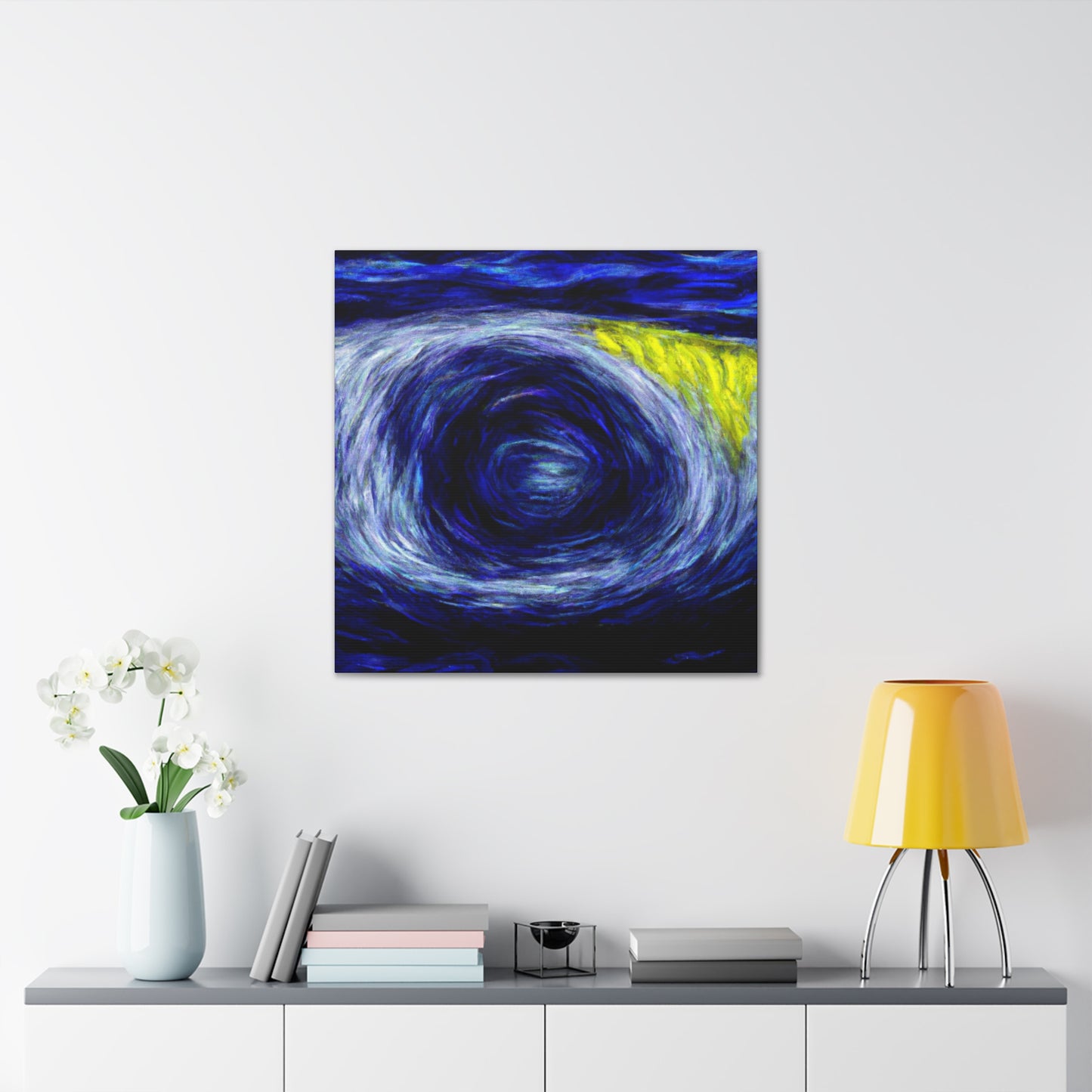 Whale in Motionless Dance - Canvas