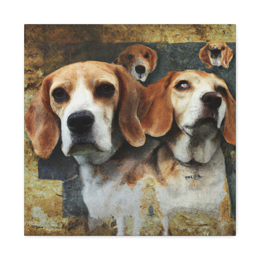 "Beagle in a Dreamscape" - Canvas