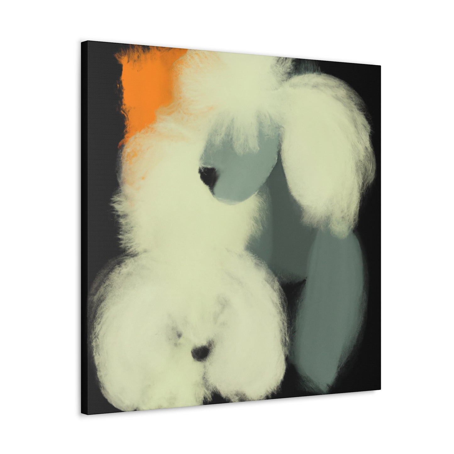 "Poodle in Abstraction" - Canvas