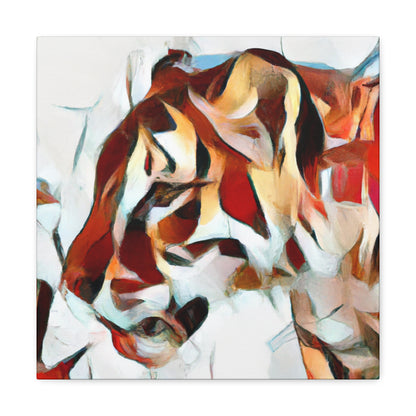 Tasmanian Tiger Escape - Canvas