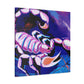 "Scorpion in Art Deco" - Canvas