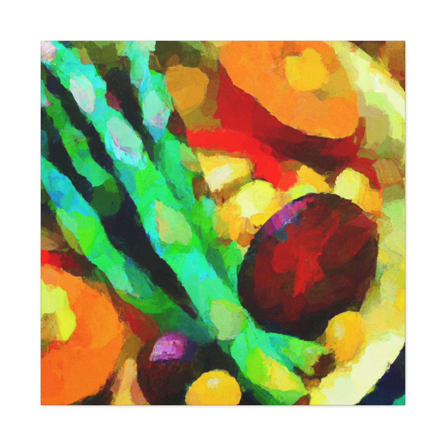 Veggies in Impressionism - Canvas