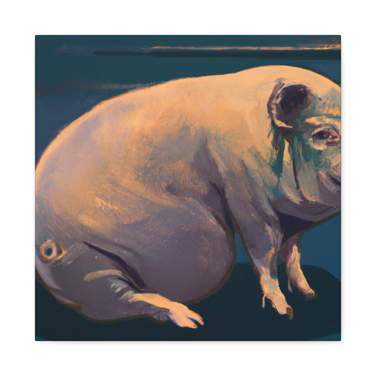 Pig as Pig Can - Canvas