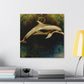 Dolphins at Playtime - Canvas