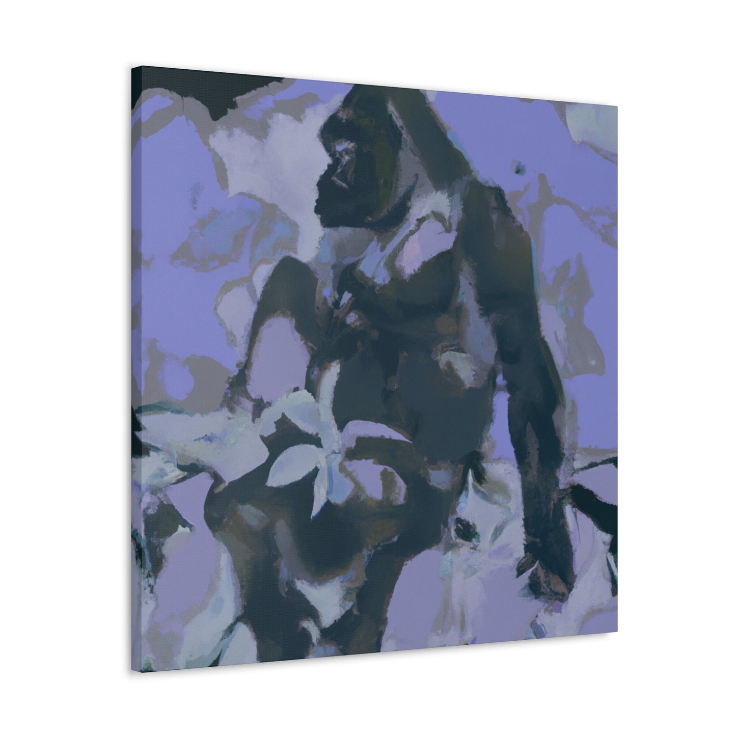 Gorilla Majesty Illuminated - Canvas