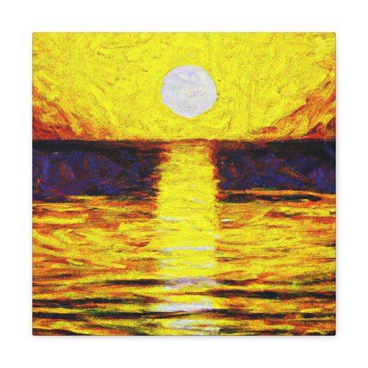 "Ocean Sunrise Splendor" - Canvas