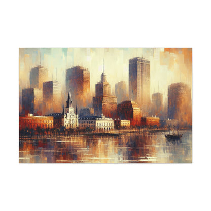 "Crescent City Vibrations" - Canvas