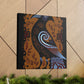 "American Crow Art Deco" - Canvas