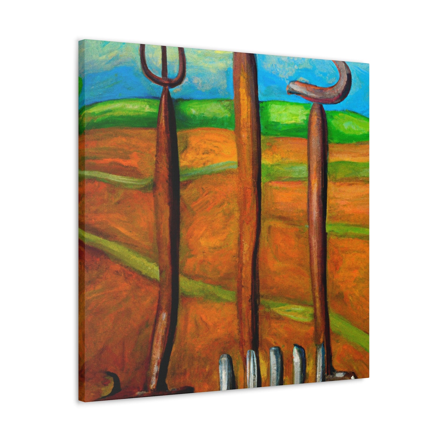 Pitchfork in Dreamland - Canvas