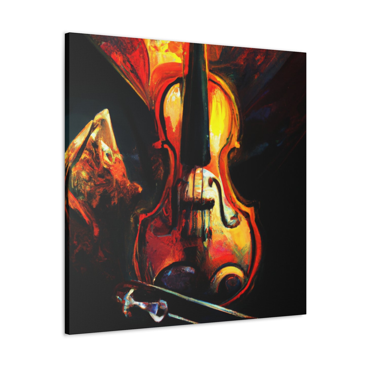 Music of the Violin - Canvas