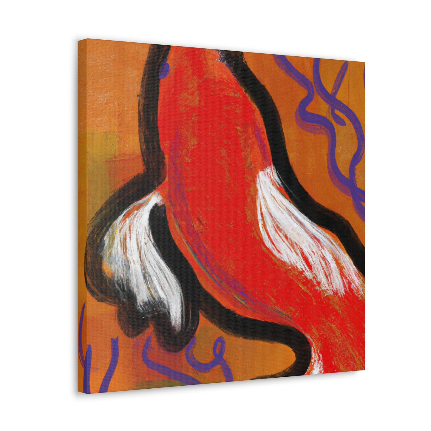 Goldfish in Abstraction - Canvas