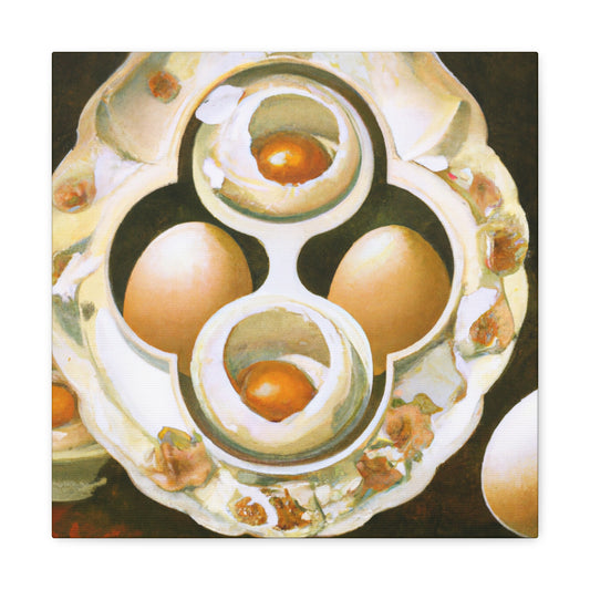 "Eggs of Art Nouveau" - Canvas